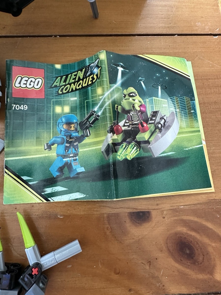 LEGO Alien Conquest Tripod Invader 7051 Box Instructions