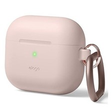 Silicone Case Compatible with AirPods 3rd Generation Case - Sand Pink