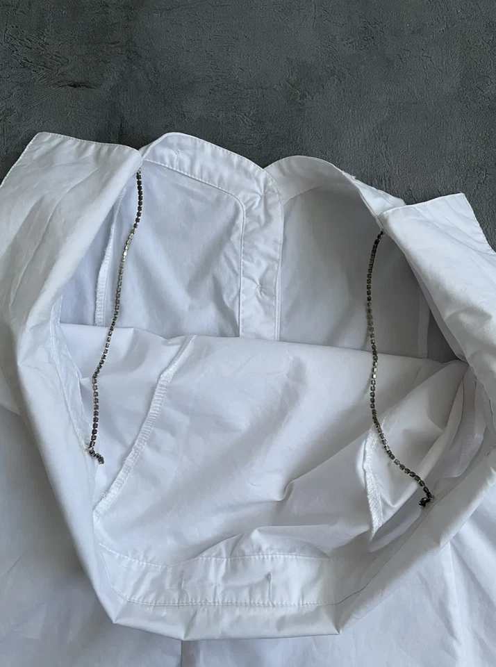 Camisa/top Archive Prada blanca mujer talla M Foto 4 de 4