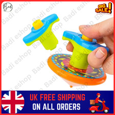 Kids Stacked Spinning Tops Toys Flying Stacking Gyroscopes Set Rotating Toy
