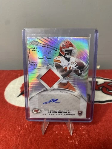 2025 Topps Chrome Jalen Royals Rookie Patch Autographs (RAW)