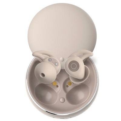 Bluripp Sleepals Micro Sleep Earbuds with Charging Case Off White Noise Reducing