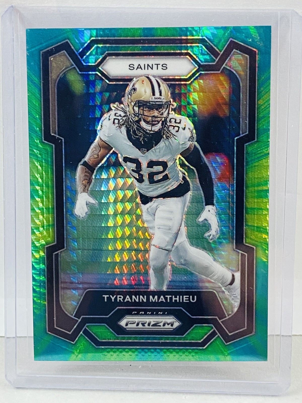 2023 Panini Prizm Tyrann Mathieu Hyper #047/175