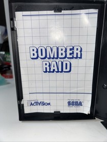 CIB Bomber Raid (Sega Master System, 1988) Complete *TESTED*