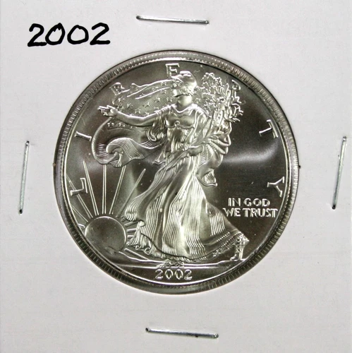 2002 American Silver Eagle BU 1 oz #JC