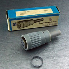 RFT coupling plug NS 104 7-pol up 500 MICROPHONE GEFELL Kupplungsstecker 2