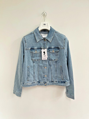 COMMA Denim Jacket Blue Stretch Cotton UK 14 - BNWT
