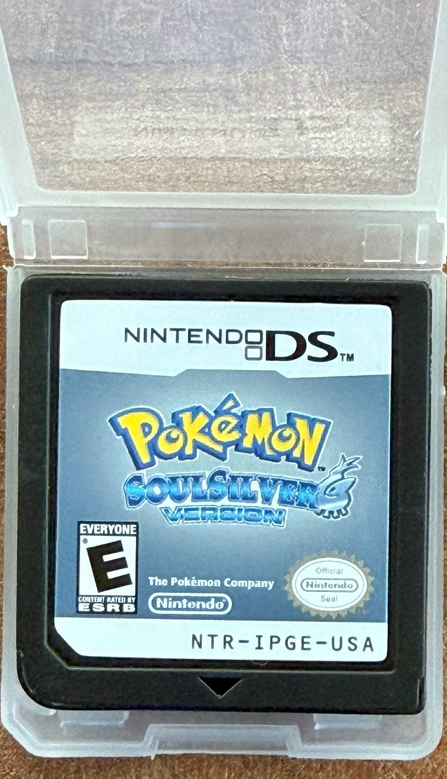 Pokemon SoulSilver Cartridge - Tested and Working - Saves Properly