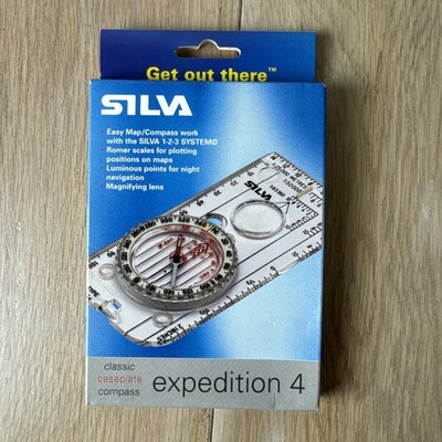 Silva Sweden Compass Expedition 4: 1-2-3 System Brand New