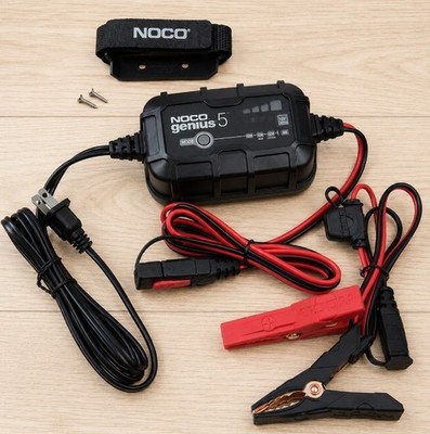 NOCO GENIUS5 6V 12V 5A Smart Battery Charger Maintainer Trickle Charger - NEW