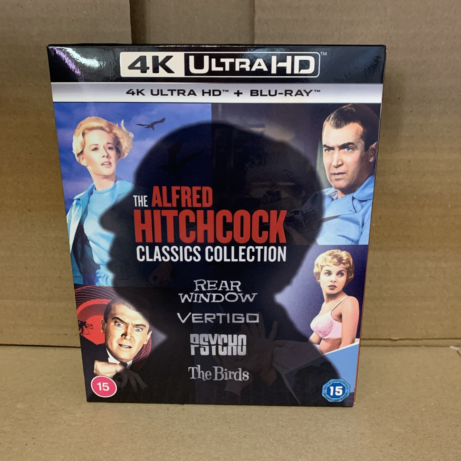 The Alfred Hitchcock Classics Collection 4K Ultra-HD Blu-ray Region Free Boxset