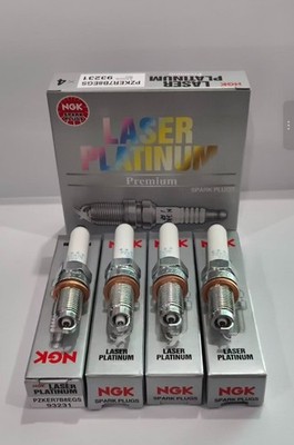 4x NGK Zündkerze PZKER7B8EGS 93231 Für VW Audi A1 A3 Q3 Seat Ibiza Skoda Fabia