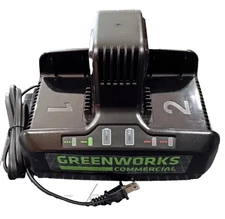 Greenworks Commercial 82V Dual Port Charger 82DPC8A