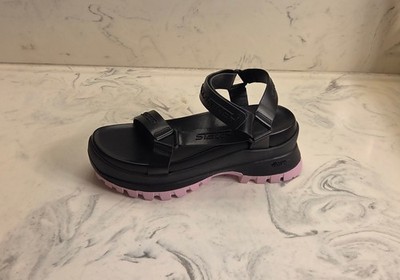 New! Stella McCartney 'Trace' Sandals Black Womens Size 9 US 39