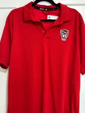 NC State Wolfpack Dri Fit Adidas shirt, size L