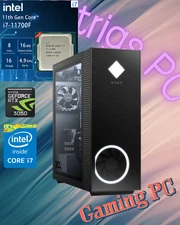 Gaming PC i7-11700F 8Core 4.90G RTX3050 32GB RAM 1TB SSD WiFi6 BT 5.4 win11
