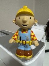 Bob The Builder Figure Toy Cake Topper Construction Hard Hat Man - 2.5" Tall 
