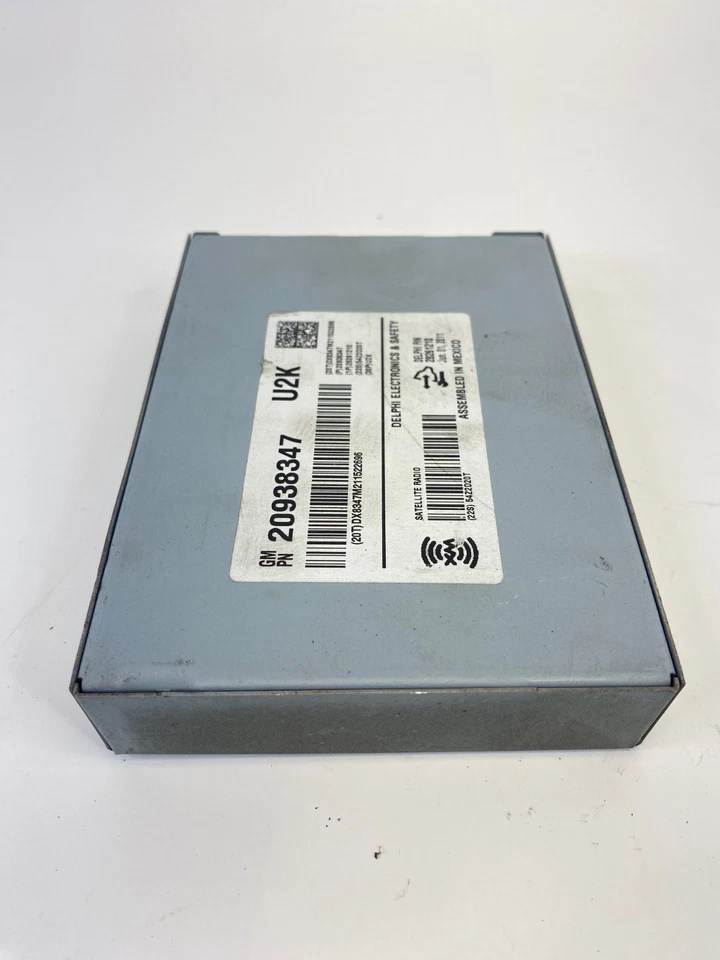 2008-2016 Buick Enclave Satellite Radio Receiver Control Module 20938347 OEM - Image 3 of 4
