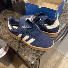 adidas Samba XLG Men's Sneakers Dark Blue Gum, Low Top, Size 11.5, IE9179