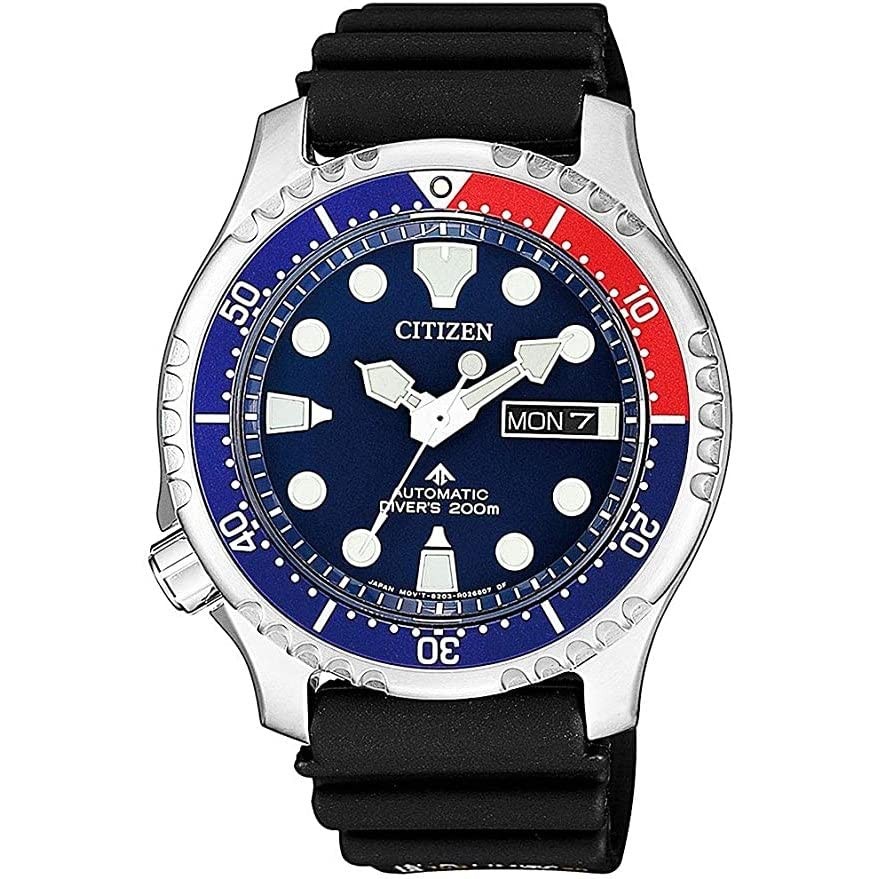 Citizen Promaster NY0086-16L Automatic Diver Pepsi 200m Blue Red