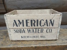 Vintage American Soda Water Co Milwaukee WI W...