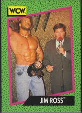 Jim Ross 1991 Impel WCW #156