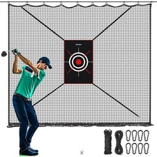 Beutyal Heavy Duty 10x30ft Golf Netting Target, Golf Practice Net For Backyard