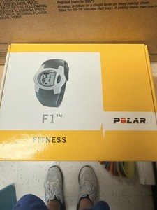 POLAR F1 Heart Rate Monitor Watch NEW NIB new old stock D8