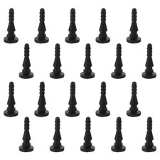 Reusable Black Fan Shock Absorber Pins for Pc Case Fan Anti Vibration Mounts