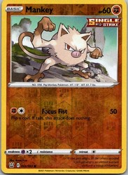 Mankey 066/163 Battle Styles Reverse Holo
