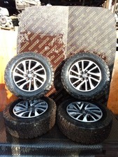 NISSAN NAVARA D23 MK3 2016-2021 SET OF ALLOY WHEELS + TYRES 18 INCH 4KJ6B VS5007