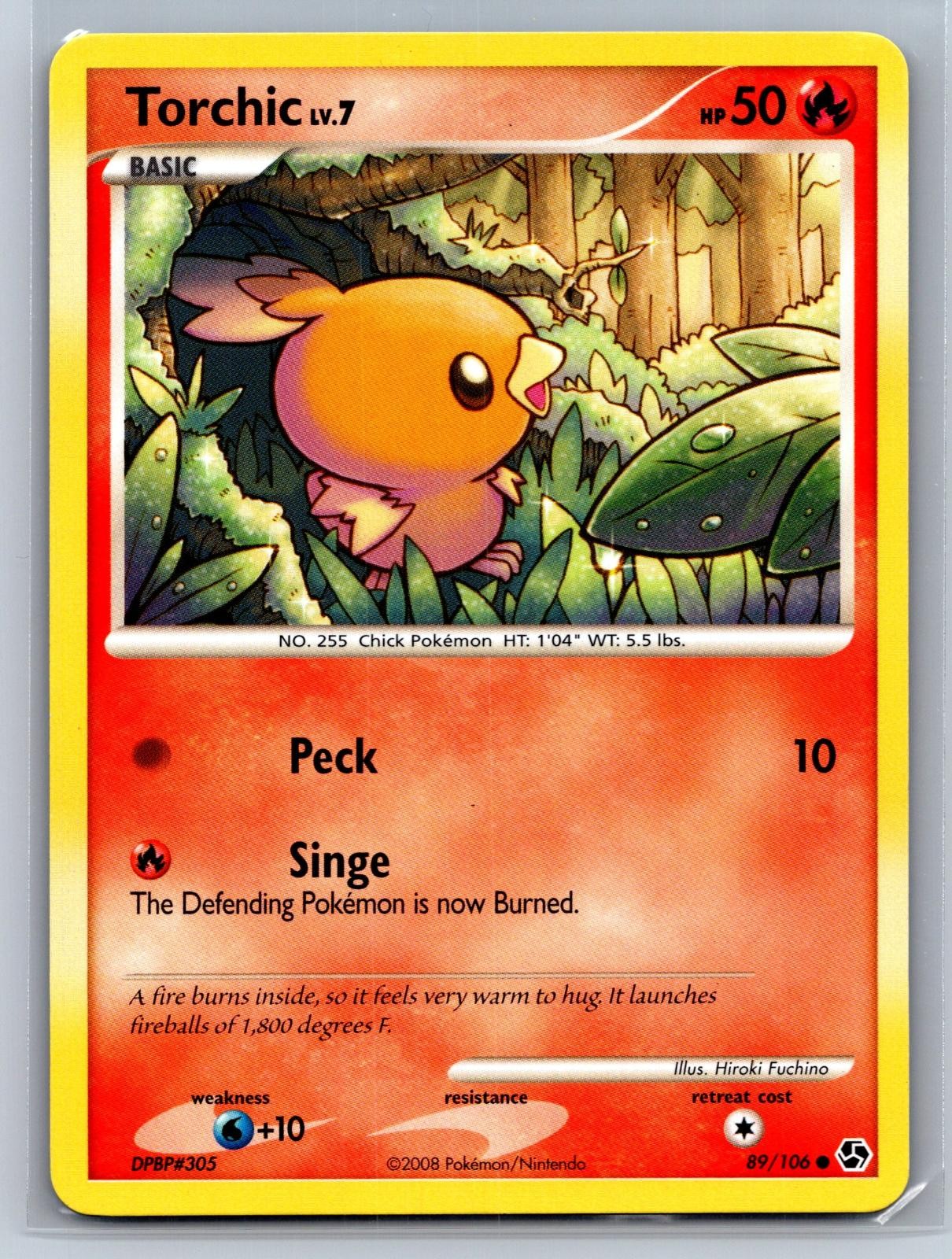 Torchic 89/106 Common Great Encounters Pokemon Near Mint