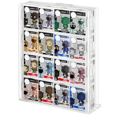 Acrylic Bitty Display Protector Case Compatible with Funko Bitty Pop, Clear B...