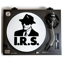 I.R.S. RECORDS Turntable Slipmat for Vinyl Records 12" DJ Slip Mat punk new wave