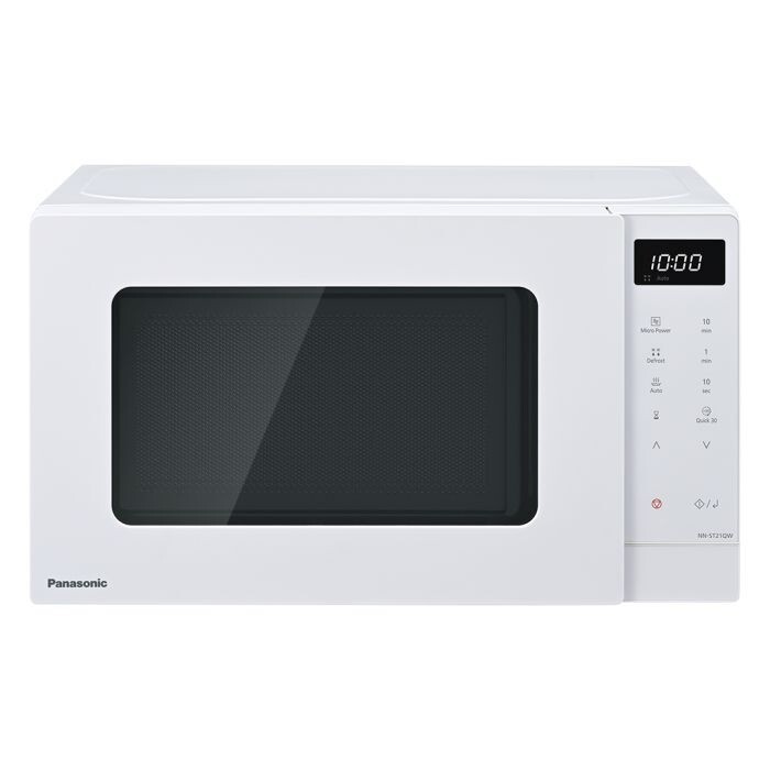 Panasonic NN-ST21QWBPQ Microwave Oven | 800W | 20L with 255mm Glass Turntable