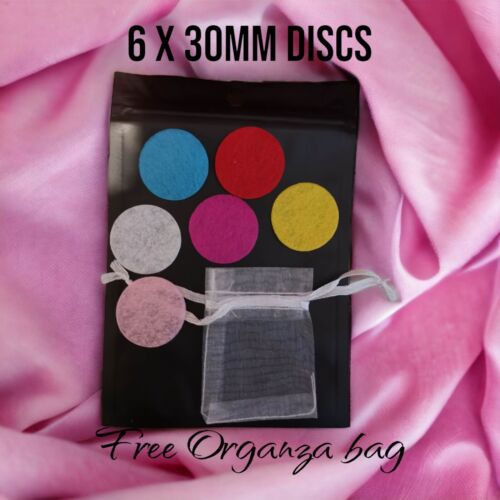 Confezione da 6 deodoranti sottovuoto Hoover 30 mm dischi alta fragranza profumati senza profumo + borsa - Foto 2 di 5