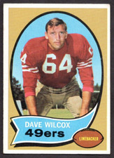 1970 Topps #57 Dave Wilcox VG+ or better