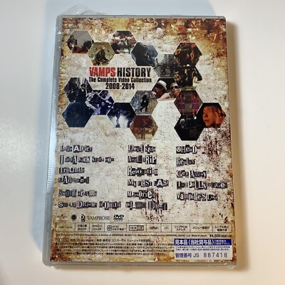 VAMPS/HISTORY The Complete Video Collec… Vamps History Complete Video Collection 2008-2014 DVD Region