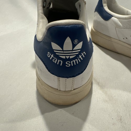 Adidas ‘Stan Smith Size 5 1/2 Blue/White - Picture 7 of 19