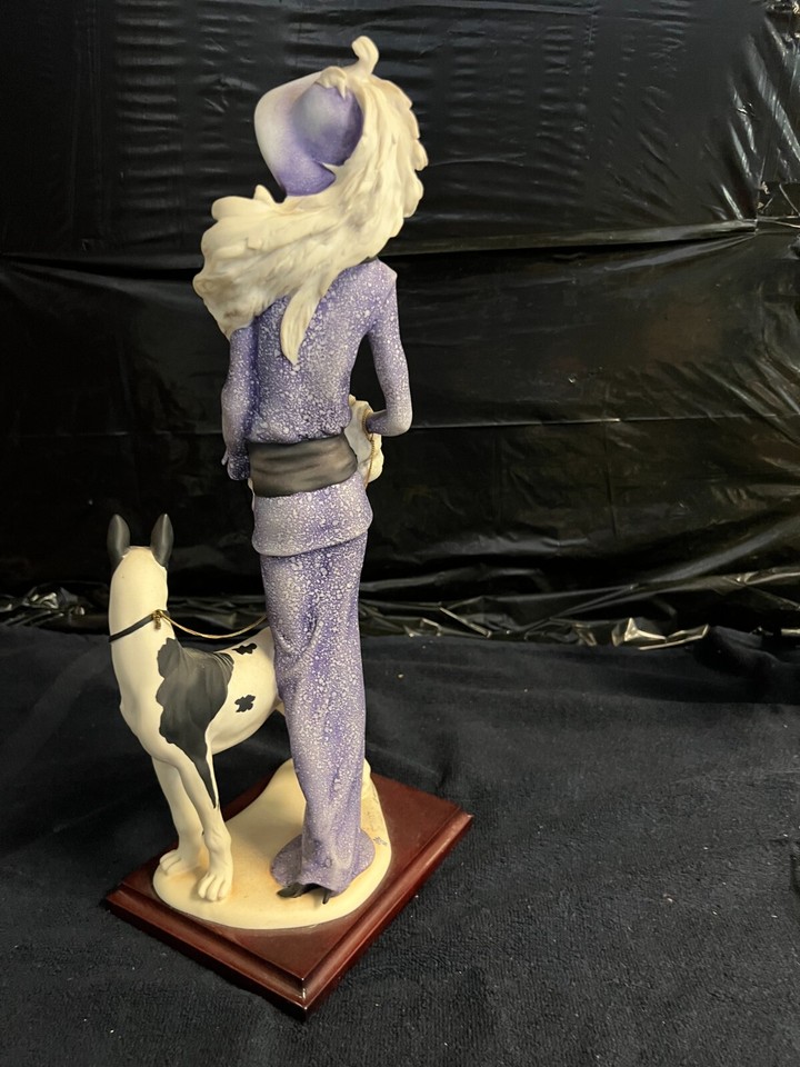 giuseppe armani statues "Lady with Great Dane " collectors edition eBay