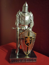 Medieval Knight In Armor Statue Warrior Soldier Figurine Armour Home Decor Gift