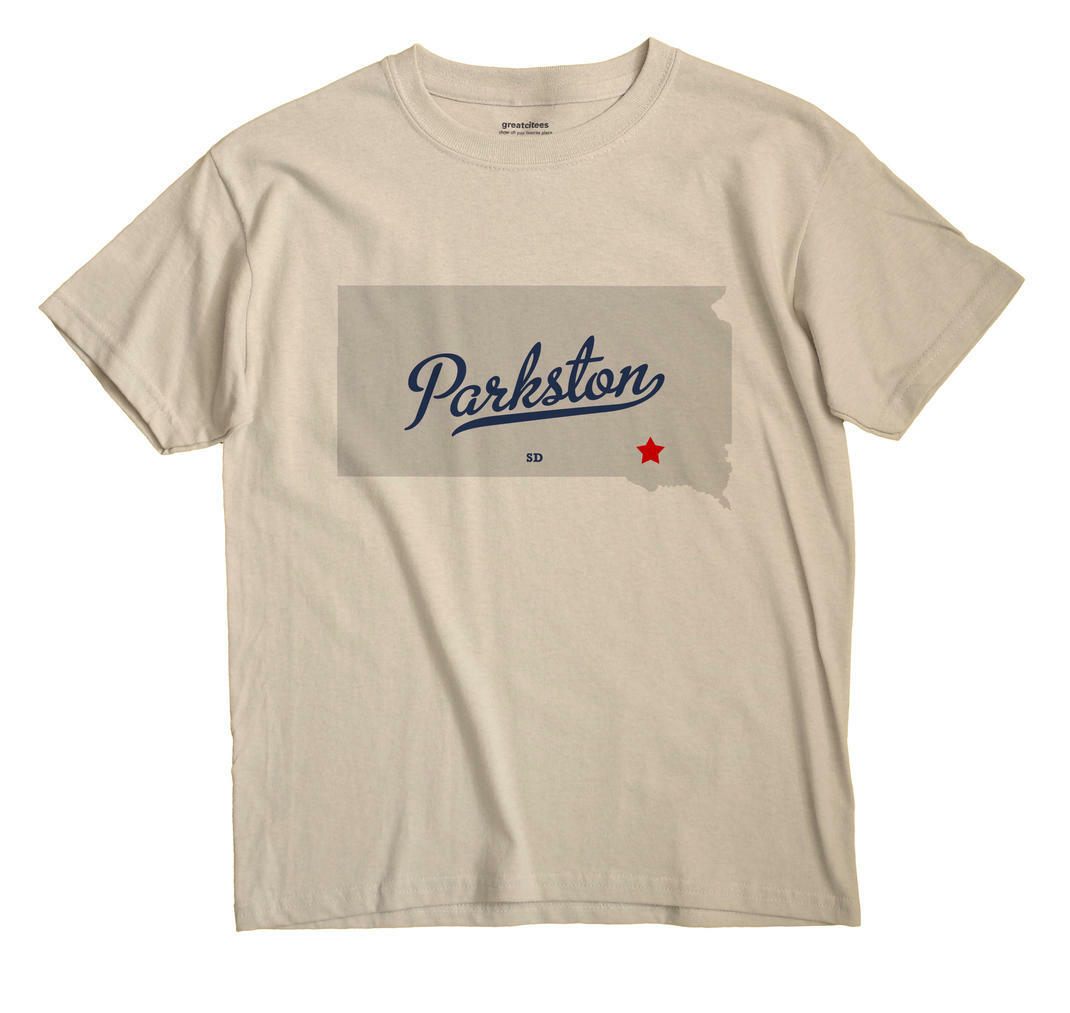Parkston South Dakota SD SDak TShirt MAP eBay