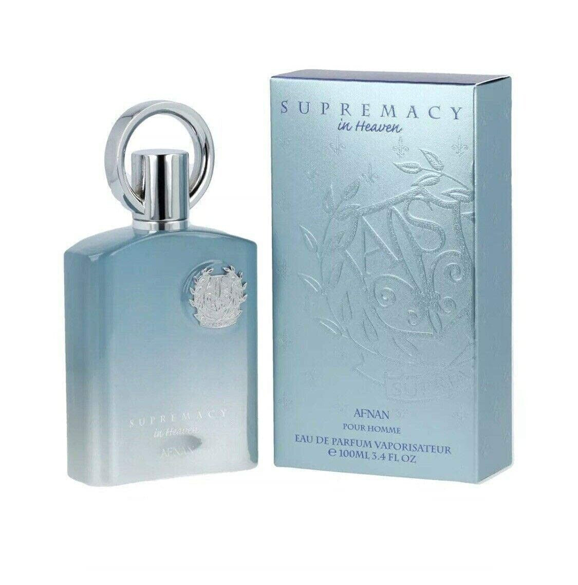 Afnan Supremacy in Heaven Eau de Parfum Spray for Men 3.4 Oz / 100 ml