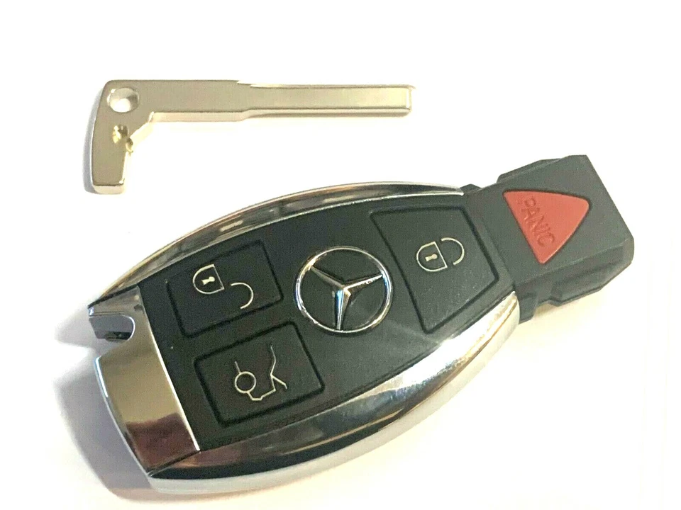 2 Mercedes Benz 1997-2014 / 4-Button Fobik Key / IYZ-3312 NEC & BGA A+++  - Image 2 of 4