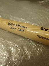 💥Dick Williams💥SIGNED BASEBALL BAT WITH INSCRIPTION
