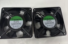 2 Pack of Sunon SP100A-1123XBT.GN AC Fans Ball 115 Volt 60Hz