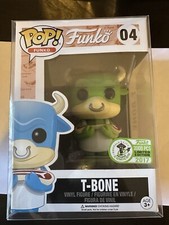 Funko Pop #04, T-Bone, Green Variant 2017, Limited to 3000 Pieces.