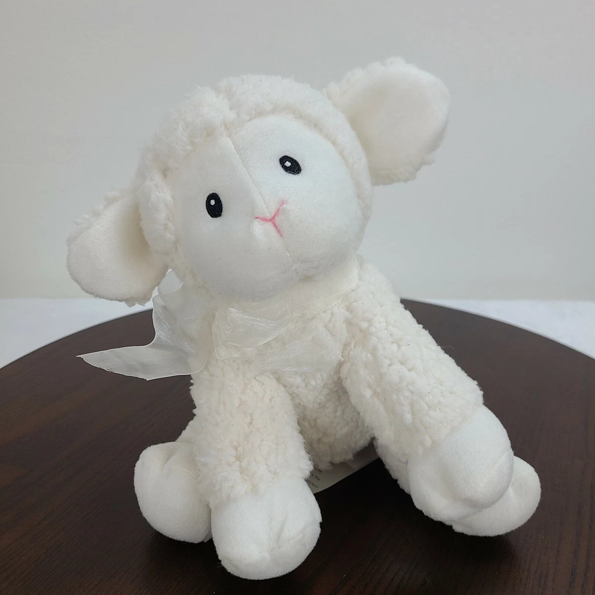 Little Miracles Lamb Plush 10 White Sheep Stuffed Animal Baby Toy