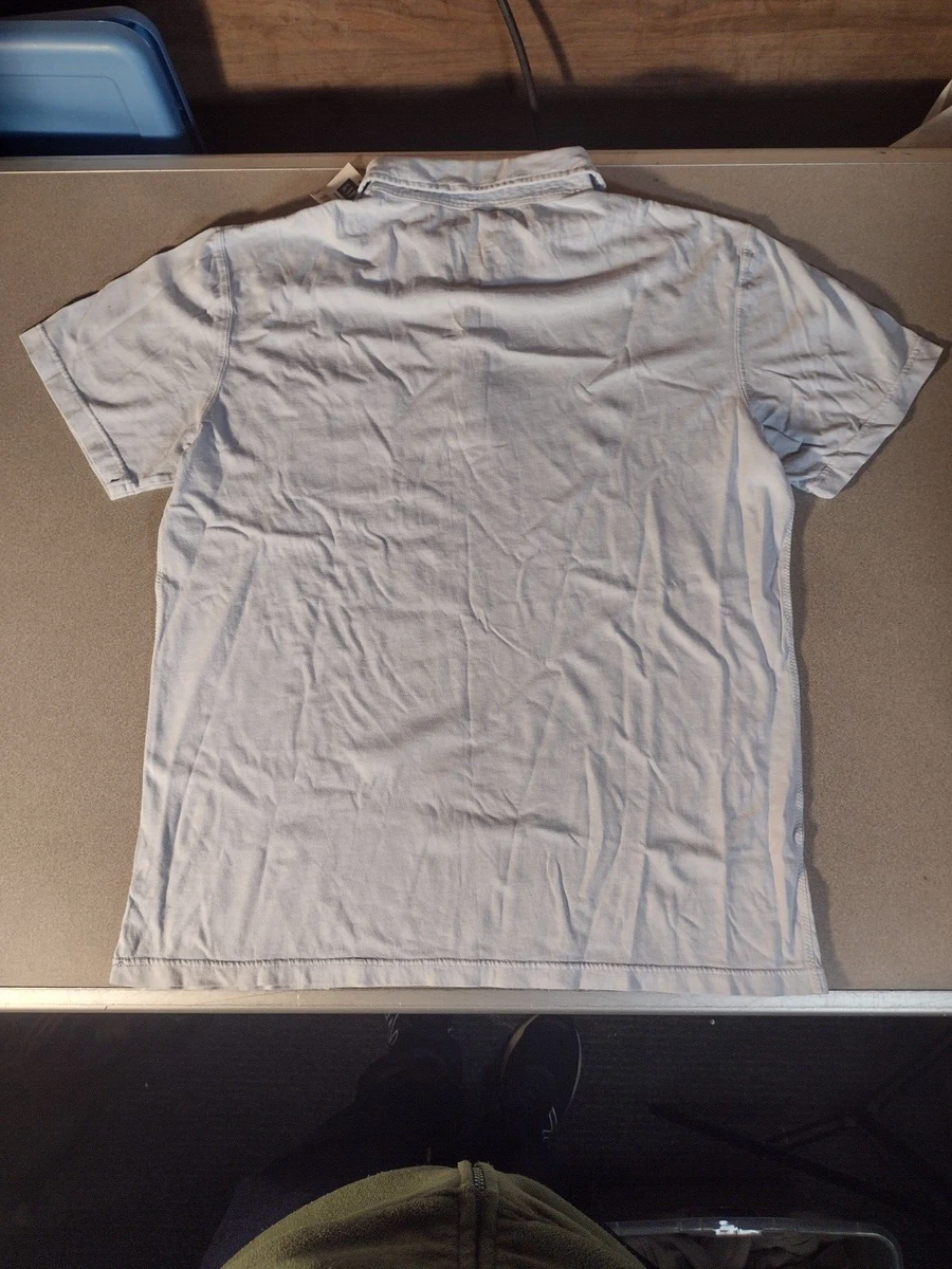 GAP RN 54023 Light Blue Collard Shirt with Pocket eBay