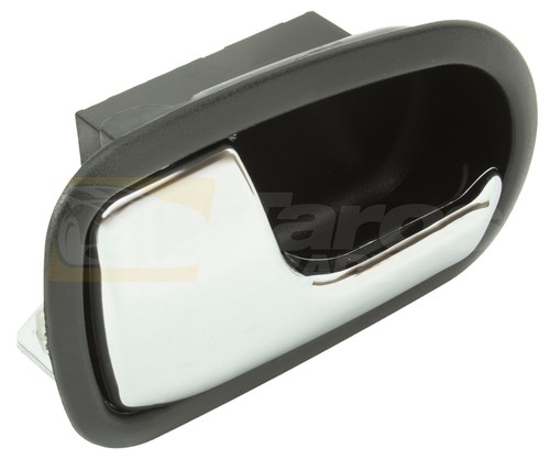 Poignée De Porte Intérieure Gauche Avant/arrière Pour Opel Corsa D – Chromée, Facile à Installer